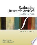 Evaluating research articles from start to finish