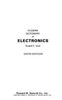 Modern dictionary of electronics
