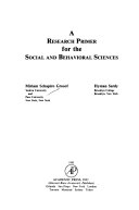 A research primer for the social and behavioral sciences