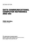 DATA COMMUNICATIONS, COMPUTER NETWORKS, AND OSI