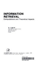 Information retrieval computational and theoretical aspects