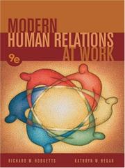 MODERN HUMAN RELATIONS AT WORK