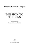 Mission to Tehran