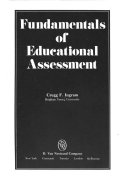 Fundamentals of educational assessment