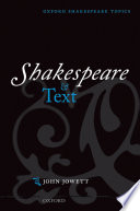 Shakespeare and text