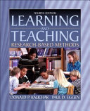 Learning and teaching research-based methods