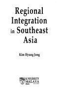 Regional integration in Southeast Asia