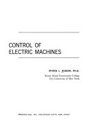 Control of electric machines