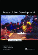 Research for development a practical guide