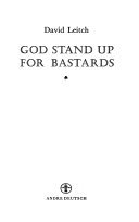 God stand up for bastards