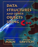 Data structures and other objects using C++