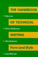 THE HANDBOOK OF TECHNICAL WRITING Form and Style