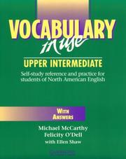 Vocabulary in use upper intermediate with answers
