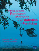 Introduction to research methods and statistics in psychology
