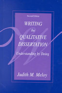 Writing the qualitative dissertati understanding by doi