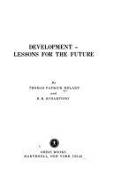 Development - lessons for the future