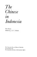 The Chinese in Indonesia