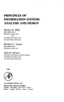Principles of information systems analysis and design