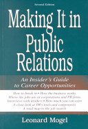 Making IT in public relations an insider's guide to career opportunities