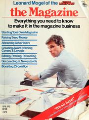 The Magazine everything you need to know to make it in the magazine business