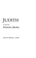 Judith a novel