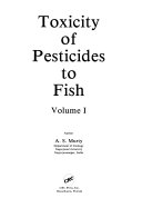 Toxicity of pesticides to fish Vol.2