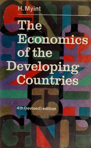 The economics of the developing countries