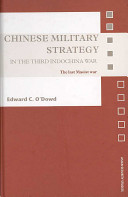 Chinese military strategy in the Third Indochina war the last Maoist war