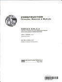 Construction principles, materials & methods
