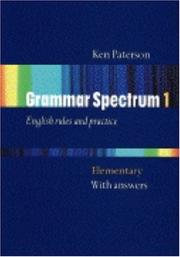 Grammar spectrum 1 elementary with answers