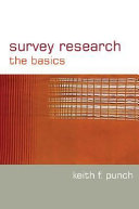 Survey research the basics