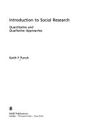 Introduction to social research quatitative and qualitative approaches