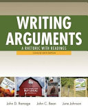 Writing arguments a rhetoric with readings