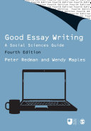 Good essay writing a social sciences guide