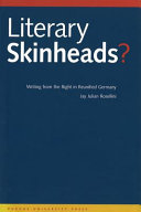Literary skinheads writing from the right in reunified German