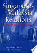 Singapore-Malaysia Relations Under Abdullah Badawi