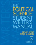 The political science student writer's manual