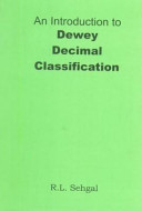 An introduction to Dewey decimal classification