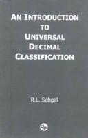 An introduction to Universal Decimal Classification