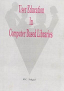 User education in computer based libraries