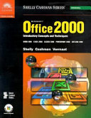 Microsoft office 2000 introductory concept and techniques