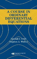 A course in ordinary differential equations