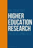 Higher Education Research The Developing Field