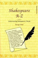 Shakespeare A-Z