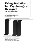 Using statistics for psychological research an introduction