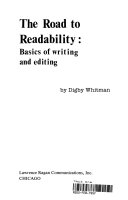 The road to readability basic of writing and editing