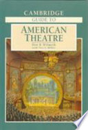 Cambridge guideto American theatre