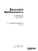Essential mathematics a worktext