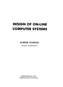 Design of on-line computer systems