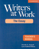 Writers at work the essay